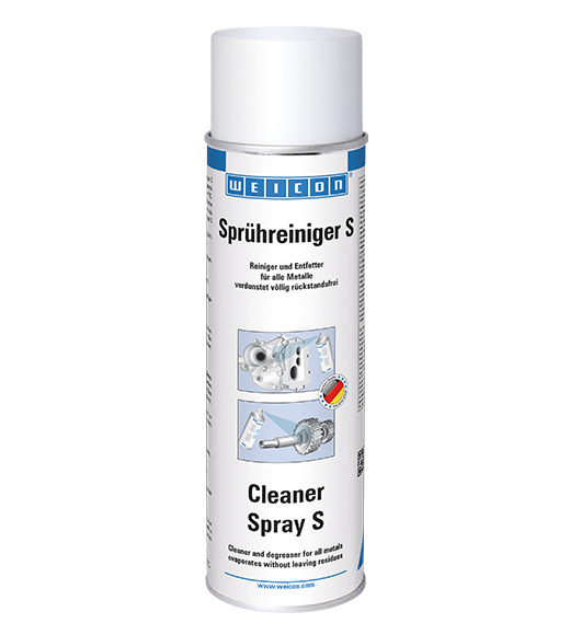 Spray de desengrasante marca WEICON