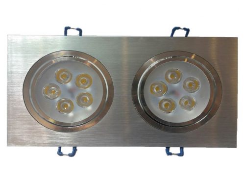 Luces led cuadradas dobles de incrustar marca Lighting