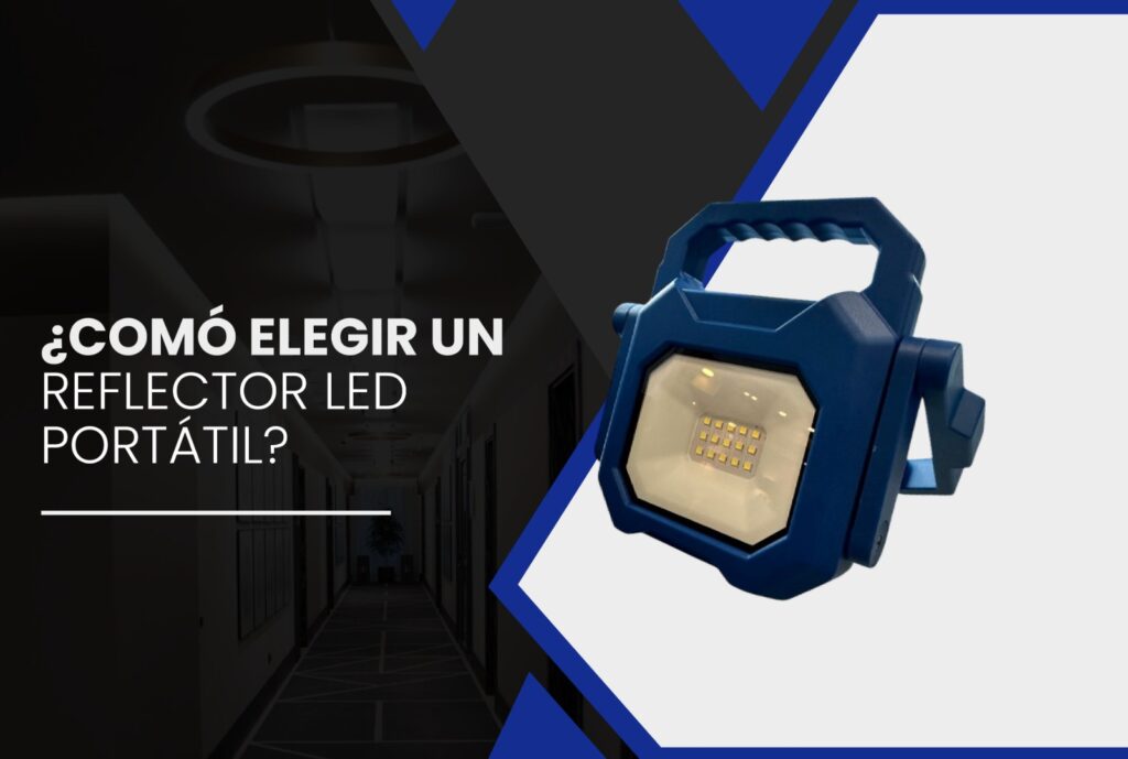 Reflector led portátil