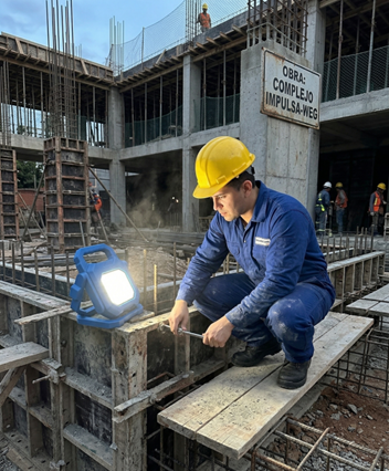 Reflector led portatil