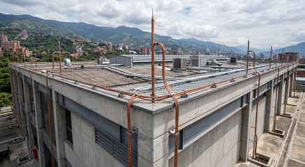 Sistema protección contra rayos